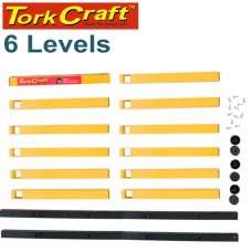 TORK CRAFT STORAGE RACK 6 LEVEL FOR WOOD AND MORE 45KG MAX PER LEVEL
